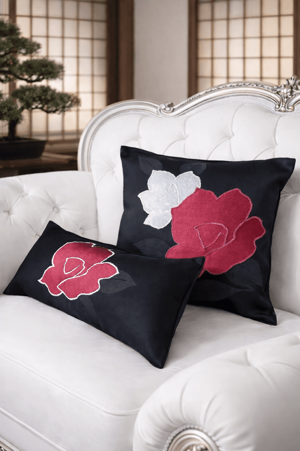 思い出の帯をインテリアに｜4月限定5点 小ぶり2個セットクッションオーダー | 5枚目